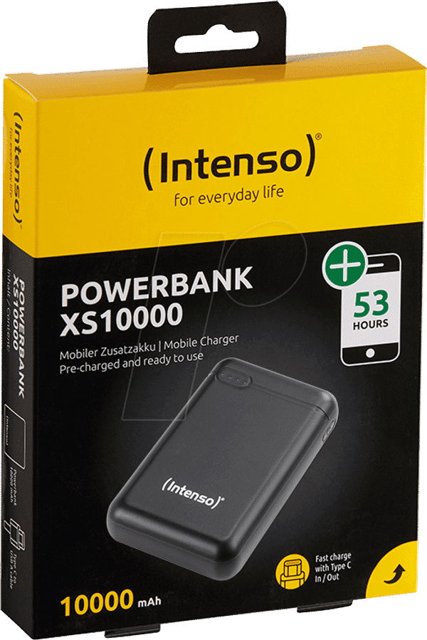 Intenso "BLACK POWERBANK" XS10000 für das Klangei® Next – Bild 4